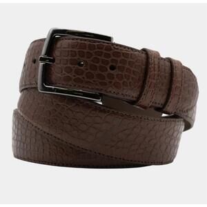 NEW LUSSO BENI men's apex belt in brown